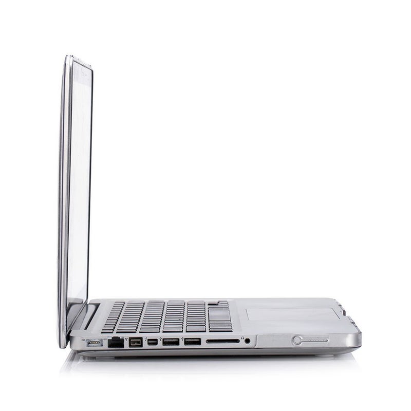 RUBAN Case Compatible with MacBook Pro 15 inch 2011 2010 2009 Release A1286, Plastic Hard Case Shell and Keyboard Cover for Older Version MacBook Pro 15 Inch with CD-ROM - Crystal Clear - Image 5